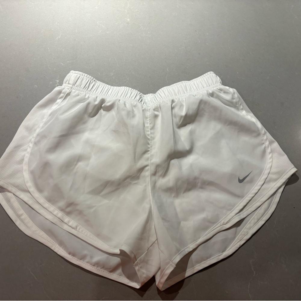 Nike Women's Athletic White Shorts